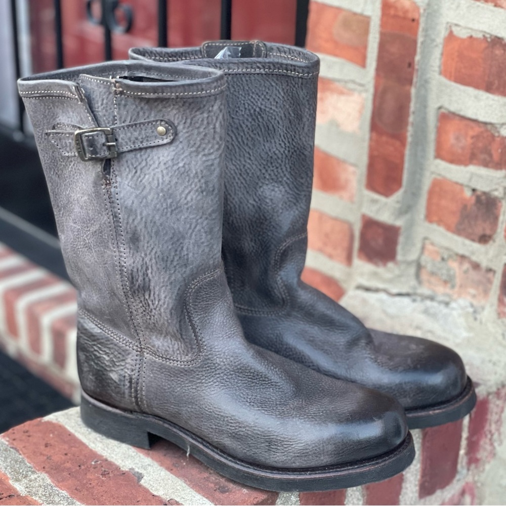 🆕wob Frye boots, charcoal, Sz 8
